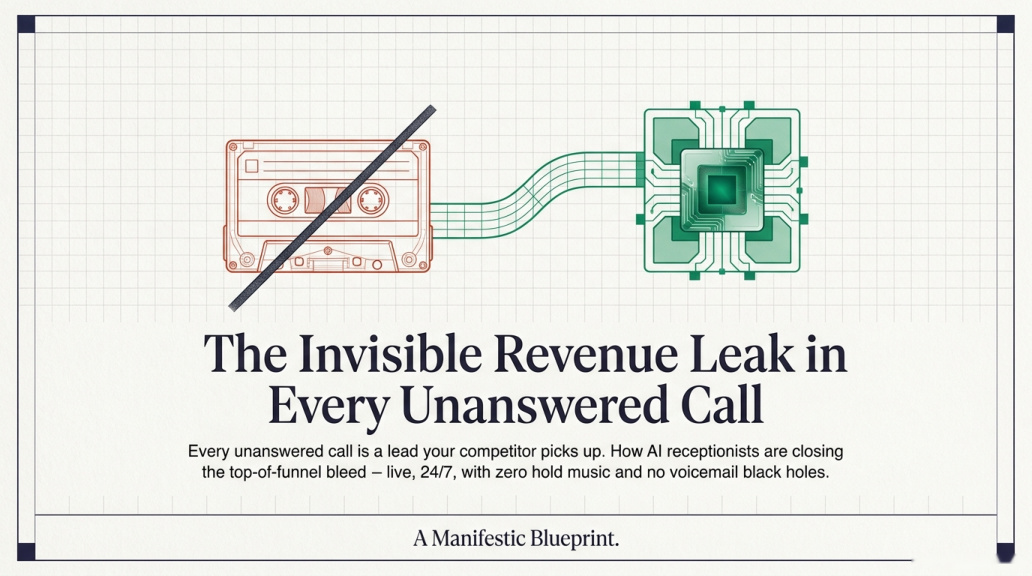 Slide deck preview from Manifestic's AI revenue blueprint